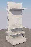 Стеллаж островной с перфорацией 900х500х2350